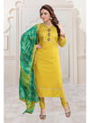 Pista NF Churidar Festive Wear Chanderi Silk Ready Made Churidar Salwar Suit 471
